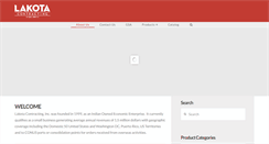 Desktop Screenshot of lakotainc.com